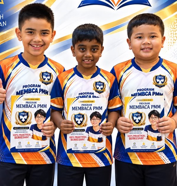 Jersi rasmi Program Membaca PMM